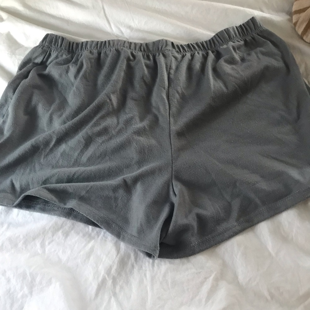 Grey justice shorts .ECU